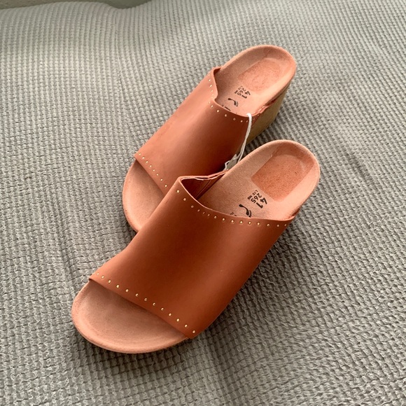 Papillio Shoes - Papillio by Birkenstock Wedge Slide Heeled Sandal